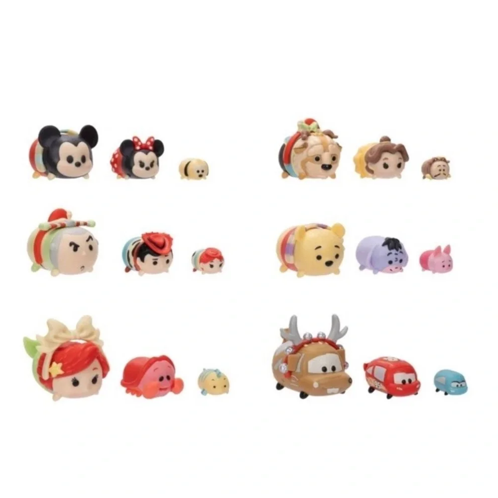 Tsum Tsum Disney 100 Retro Reimagined Holiday Pack (18) Figures NIB 2023 - Picture 2 of 13